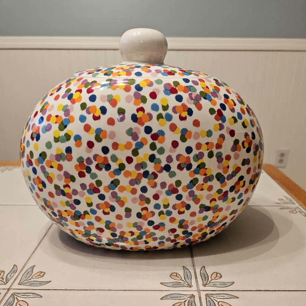 Coton Colors Large cookie jar